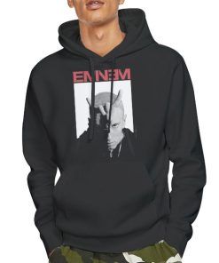 Hoodie Black Retro Vintage Horn Eminem T Shirt