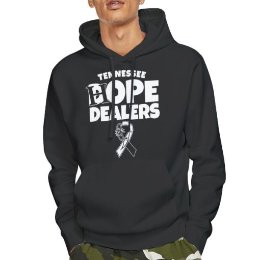 Hoodie Black Retro Vintage Tennessee Hope Dealer Sweatshirt
