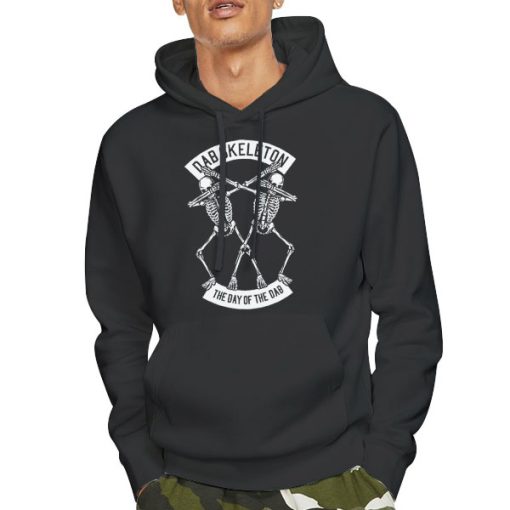 Hoodie Black The Day of the Dab Skeleton Shirt