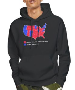 United States 2016 Election Map Shirt 5 Hoodie Black United States 2016 Election Map Shirt