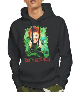 Vintage Drop Dead Fred T Shirt 7 Hoodie Black Vintage Drop Dead Fred
