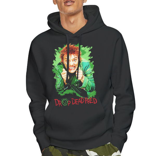 Vintage Drop Dead Fred T Shirt 4 Hoodie Black Vintage Drop Dead Fred