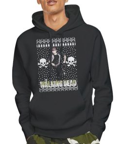 Hoodie Black Walking Dead Glenn Rhee Sweatshirt
