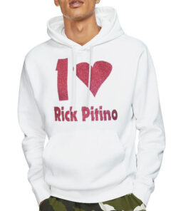 Hoodie White Funny I Love Rick Pitino
