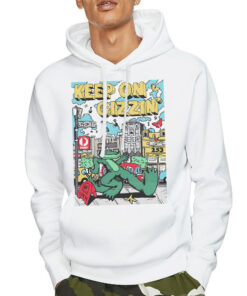 Keep on Gizzin King Gizzard and the Lizard Wizard Shirt 5 Hoodie White Keep on Gizzin King Gizzard and the Lizard Wizard Shirt