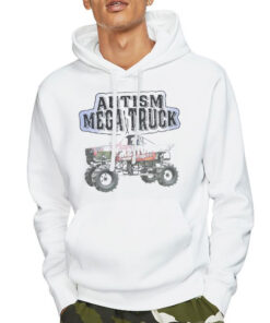 Kelvin Walterson Autism Mega Truck Shirt 4 Hoodie White Kelvin Walterson Autism Mega Truck