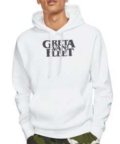 Hoodie White Logo Greta Van Fleet T Shirt