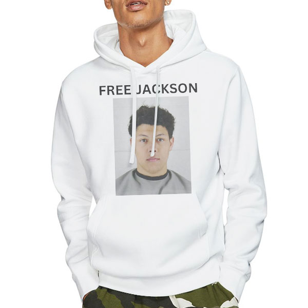 Mugshot free jackson mahomes shirt graphicteestore