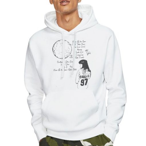 Hoodie White Never Be the Same Camila Cabello Sweatshirt
