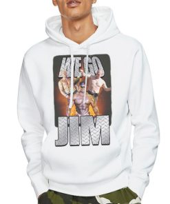 Hoodie White Parody Photo We Go Jim