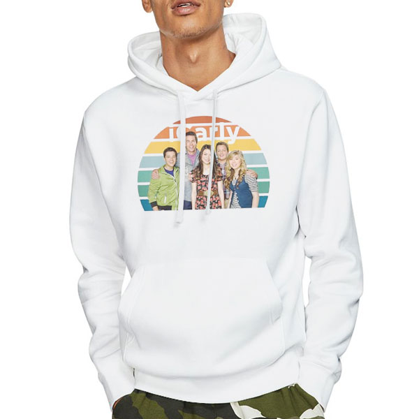 Retro Icarly Freddy With Friends Shirt 3 Hoodie White Retro Icarly Freddy With Friends