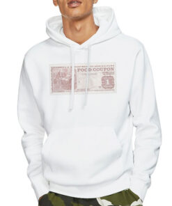 Retro One Dollar Food Stamp Shirt 5 Hoodie White Retro One Dollar Food Stamp