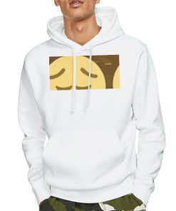 Hoodie White Sad Emojie Gamers Tubers93