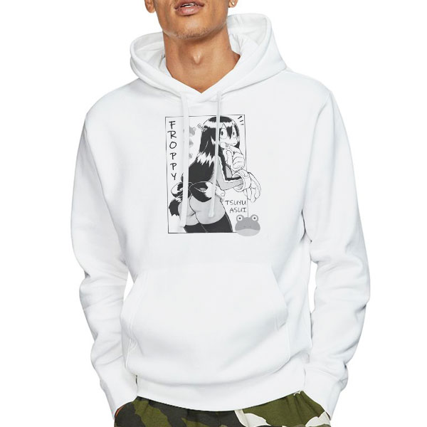 Sexy Froppy My Hero Acedemia Asui Tsuyu Shirt 3 Hoodie White Sexy Froppy My Hero Acedemia Asui Tsuyu Shirt