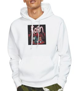 Hoodie White Still a Freak Korn T Shirt