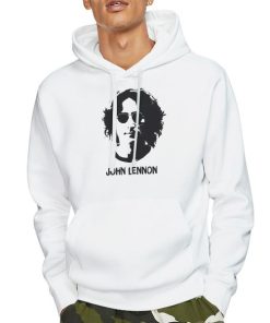 Hoodie White The Legend of John Lennon Shirt