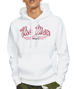 Hoodie White The Man Dale Earnhardt