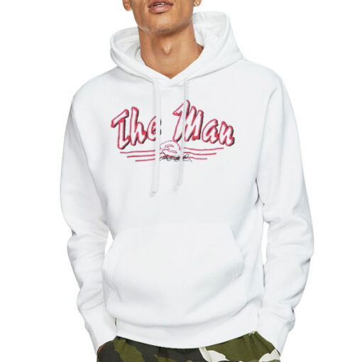 Hoodie White The Man Dale Earnhardt
