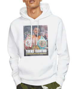 Hoodie White Undisputed Welterweight Champion Boxing Winner Terence Crawford Shirt