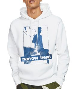 Hoodie White Vintage Narrow Head Merch
