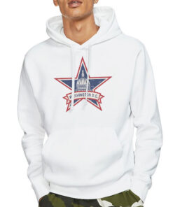 Vintage Style Logo Washington Dc Hoodie