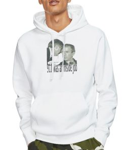 Hoodie White Vintage Was an Inside Job George Bush Did 911 T Shirt