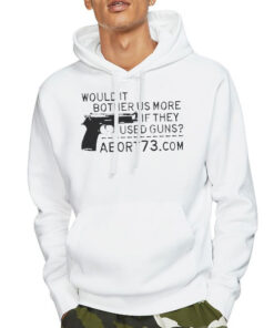 Hoodie White Would It Bother Us More Kelsey Grammer Gun