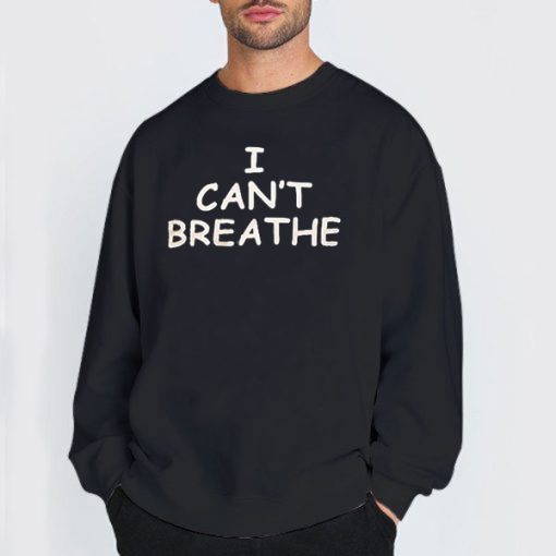 Sweatshirt black I Can't Breathe Lebron James