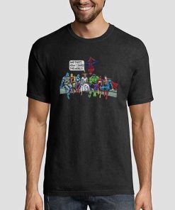 Jesus & marvel Superheroes Original And That's How I Saved The World T Shirt