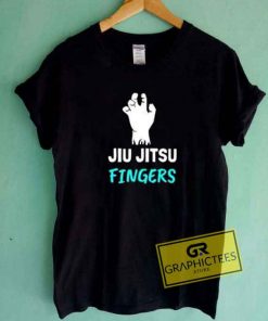 Jiu Jitsu Fingers Graphic Tee Shirts