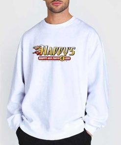 Sweatshirt White Kevin Harvick Happys Crappy Ass Parts 4 Less