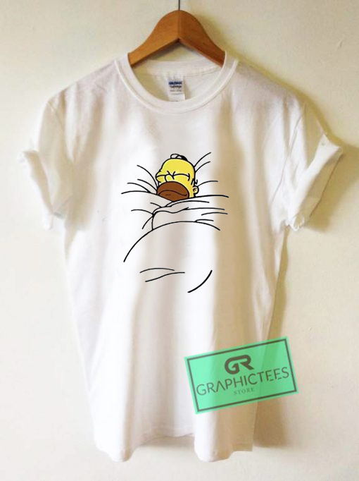 Lazy Simpson T Shirt