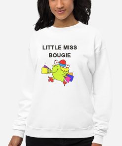 Sweatshirt White Little Miss Bougie