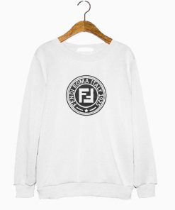 Logo Fendi Roma Italy Sweatshirt