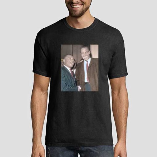 Martin Luther King Jr and Malcolm X T Shirt