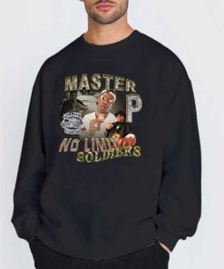 Sweatshirt black Master P No Limit Records