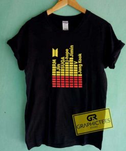 Mcd BTS Hangul Crew Tee Shirts