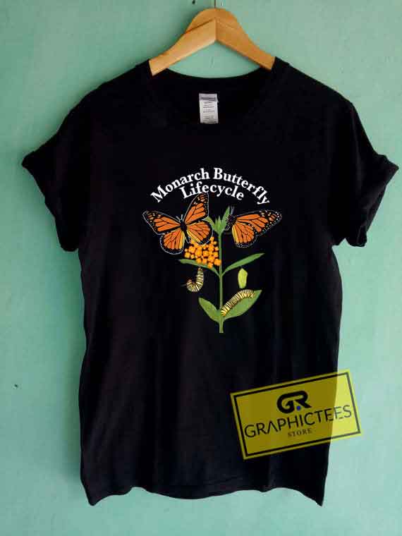 Monarch Butterfly Lifecycle Tee Shirts