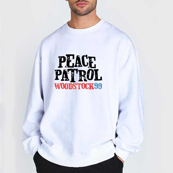 peace patrol woodstock 99 shirt