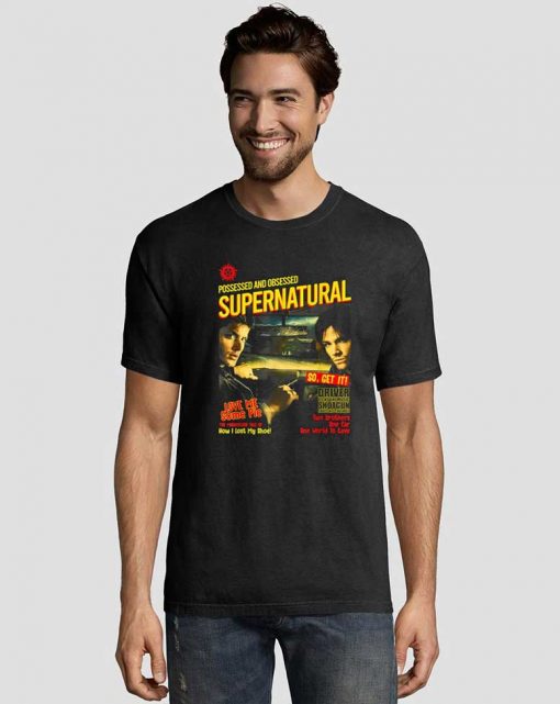 Possessed And Obsessed Supernatural Tee Shirts