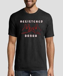 Registered Donor Nurselifern Store Nurspeak Merch Shirt