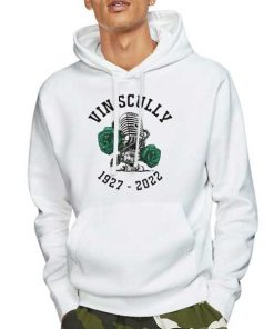 Rip Vin Scully Microphone Rose 1927 2022 T Shirt 7 Hoodie White Rip Vin Scully Microphone Rose 1927 2022