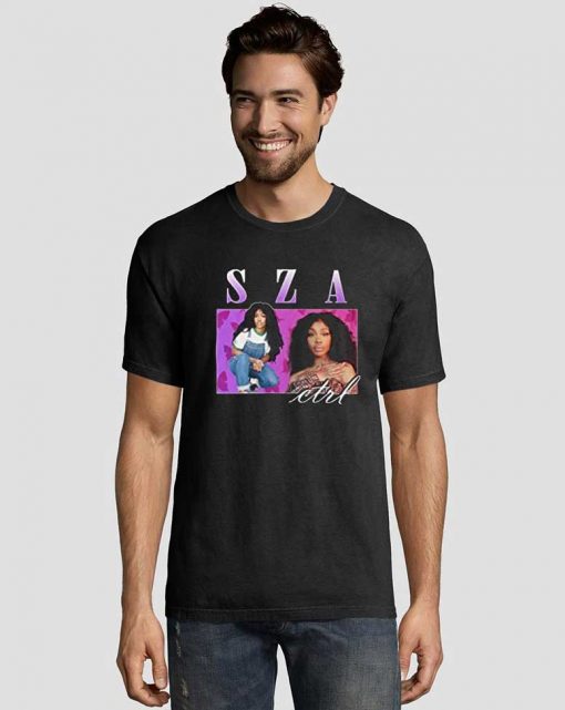 SZA CTRL Retro Vintage Tee Shirts