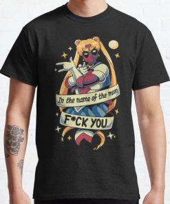 Sailor Moon Deadpool Tee Shirts