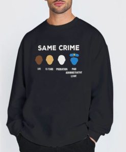 Sweatshirt black Same Crime