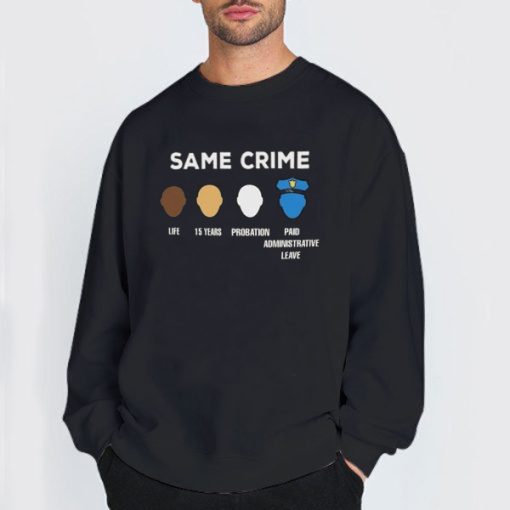 Sweatshirt black Same Crime