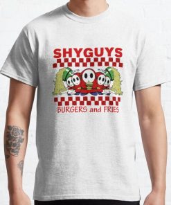Shy Guys Burgers n Fries Tee Shirts