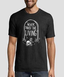 Skull the Living Tombstone Merch Tee Shirt