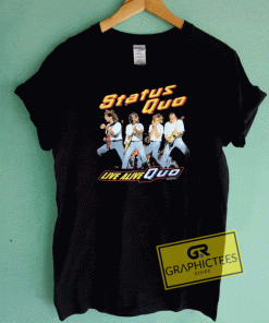 Status Quo Live Alive Tee Shirts