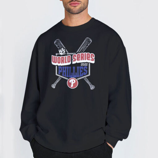 Sweatshirt Black 2022 Philadelphia Phillies World Series